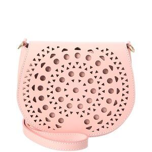 Isabella Rossetti Charlotte27 Leather Shoulder Bag, Pink